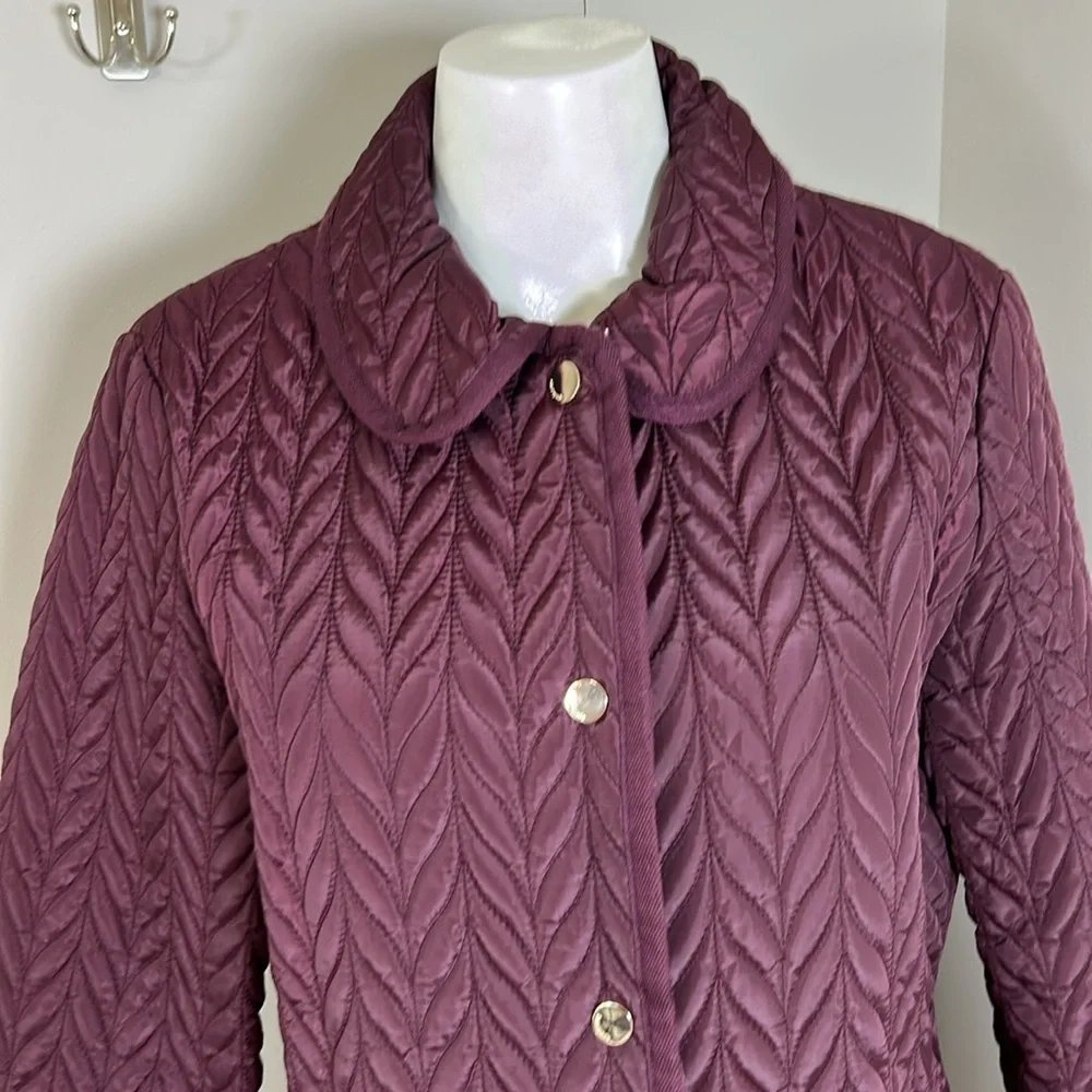 kate spade quilted coat
